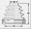 BORG & BECK BCB6254 Bellow, driveshaft